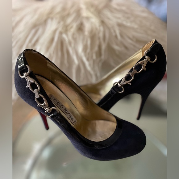 Luciano Padovan Dark Blue Pumps / Size 37 - Picture 5 of 6